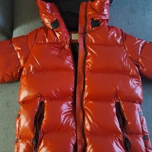 Red coat Michael Kors